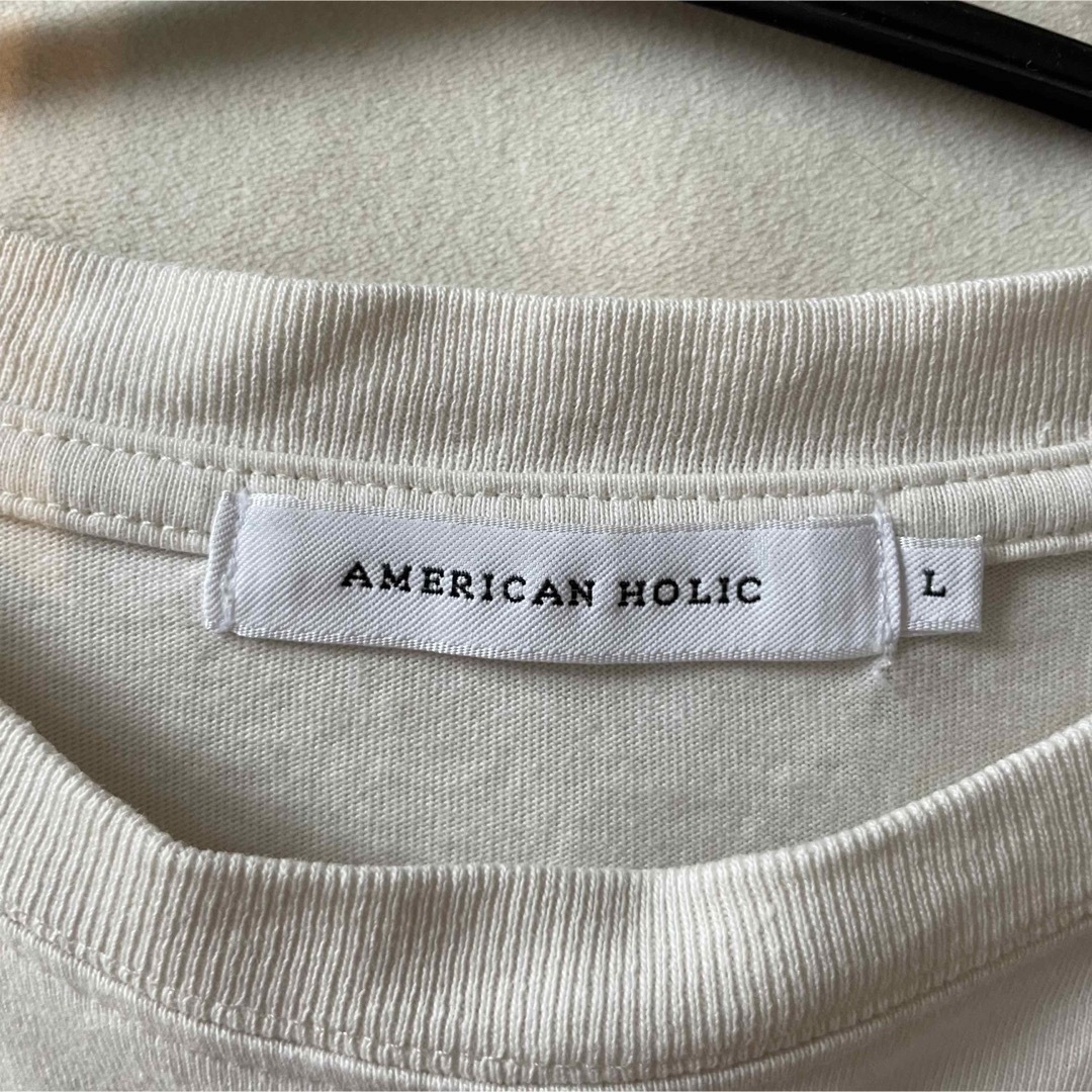 AMERICAN HOLIC(アメリカンホリック)のアメリカンホリック　ロンT  Lサイズ　 レディースのトップス(Tシャツ(長袖/七分))の商品写真