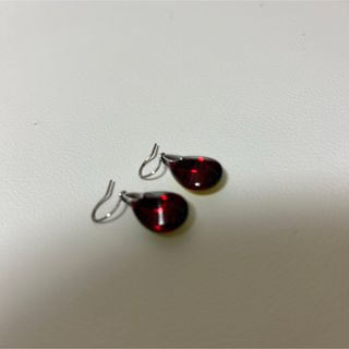 Baccarat - バカラ　プシデリックピアス　レッド美品