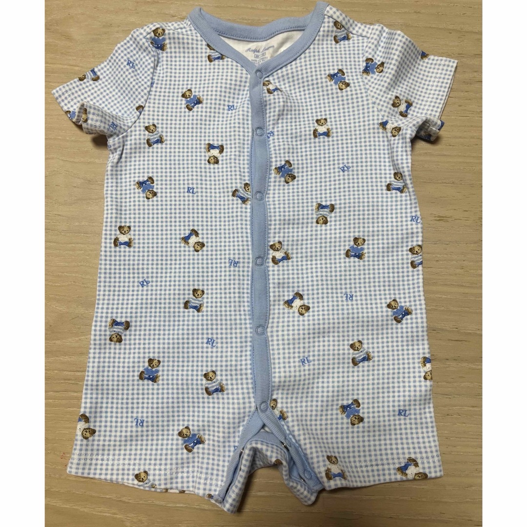 POLO RALPH LAUREN(ポロラルフローレン)のポロベアロンパース＊ラルフローレン キッズ/ベビー/マタニティのベビー服(~85cm)(ロンパース)の商品写真