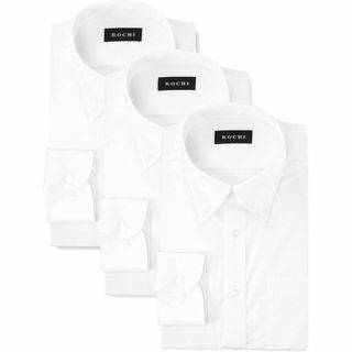 [アオキ] 長袖 シャツ3点セット 2Lサイズ 白