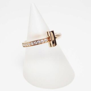 ティファニー(Tiffany & Co.)のティファニー Tワン ダイヤモンドリング K18ローズゴールド 7号(リング(指輪))