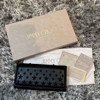 JIMMY CHOO - JIMMY CHOO ジミーチュウ　スタッズ　長財布　Nino NINOAOR