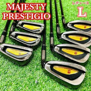 マジェスティゴルフ(MAJESTY Golf)のMAJESTY マジェスティ　プレステジオ　レディース　アイアン　7本セット　L(クラブ)