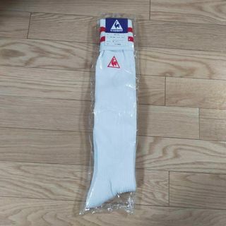 ルコックスポルティフ(le coq sportif)のルコック サッカーソックス 靴下 未使用 赤 24 25 26 フットサル(ウェア)