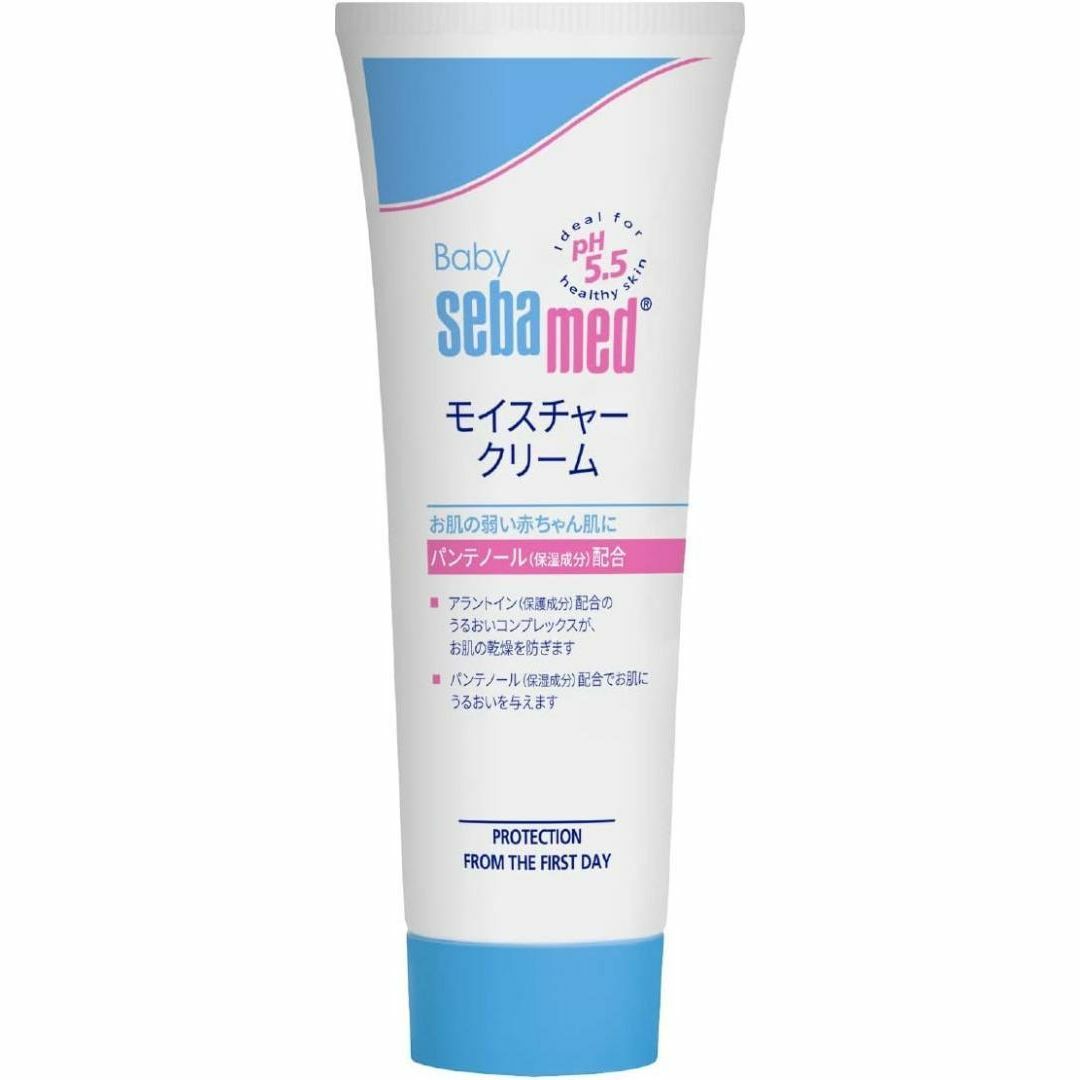 【新生児から使える！】 ベビーセバメド モイスチャークリーム 50mL 弱酸性 キッズ/ベビー/マタニティの洗浄/衛生用品(ベビーローション)の商品写真