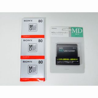 ソニー(SONY)の★新品・未使用★  SONY MDW80T＆レンズクリーナ― セット(その他)