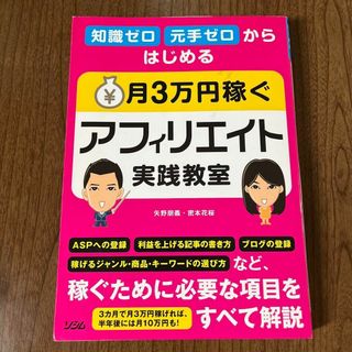 知識ゼロ元手ゼロからはじめる月3万円稼ぐアフィリエイト実践教室(語学/参考書)