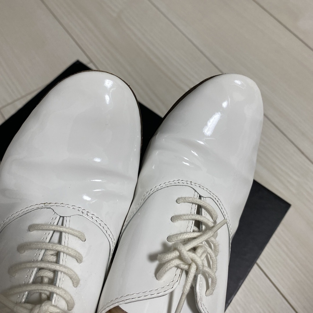美品 レペットlepetto バレエシューズ エナメル 36 1/2 ハーフ 靴