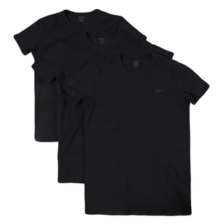 ディーゼル(DIESEL)のDIESEL ディーゼル　クルーネックTシャツ　3枚セット　パックT 黒　L(Tシャツ/カットソー(半袖/袖なし))