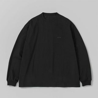 ワンエルディーケーセレクト(1LDK SELECT)のennoy 2Pack L/S T-Shirts BLACK 胸ロゴ 1枚 XL(Tシャツ/カットソー(七分/長袖))