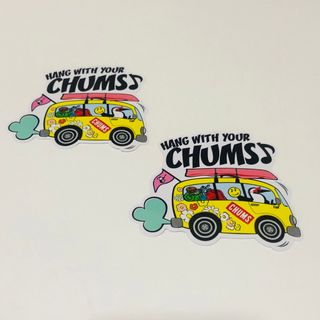 チャムス(CHUMS)のCHUMS チャムス キャンプステッカー 防水ステッカー  登山 キャンプ用品(ステッカー)