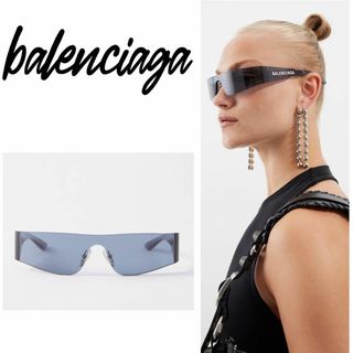 バレンシアガ(Balenciaga)のバレンシアガ  スクエア サングラス ブラック BB0041S(サングラス/メガネ)