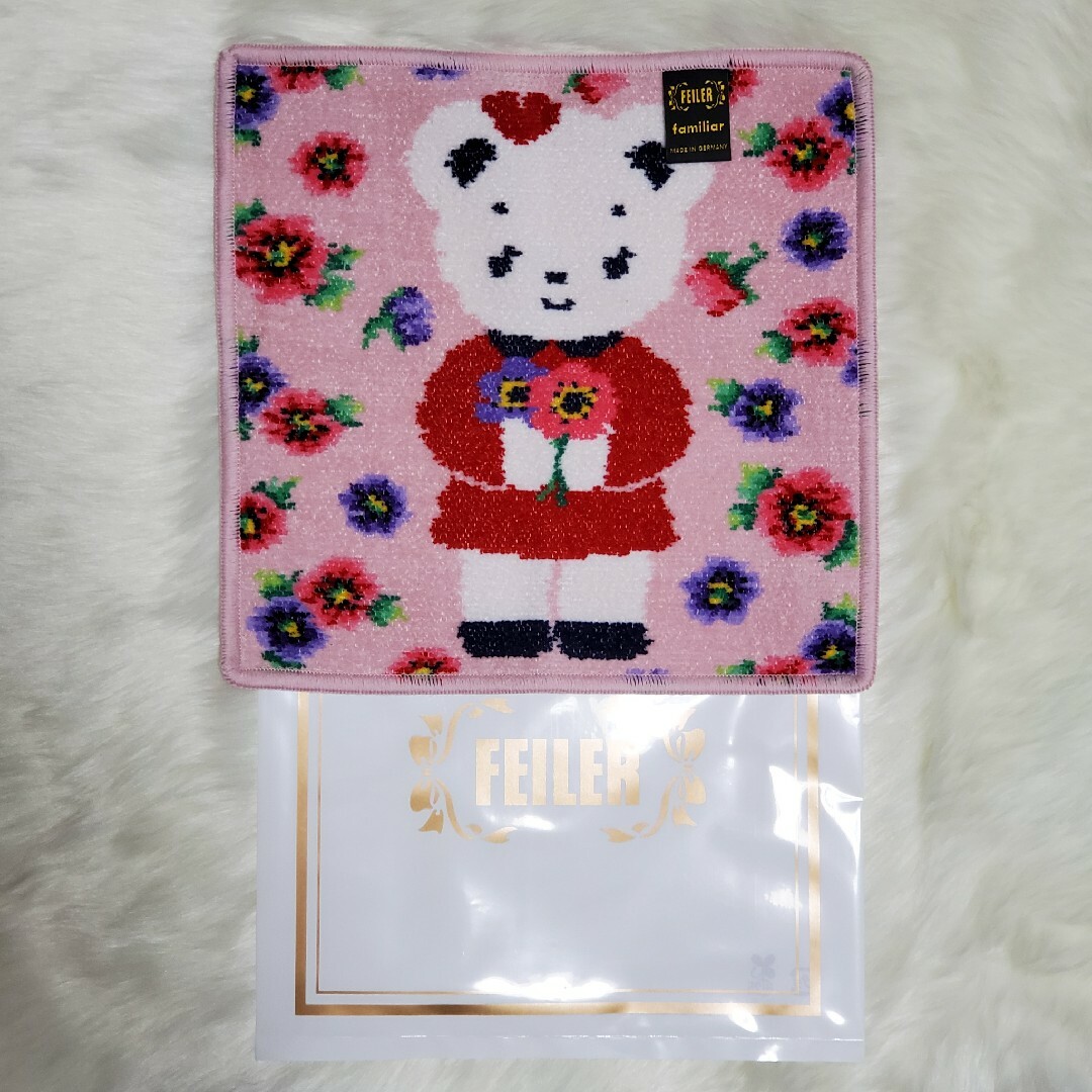 familiar - 【完売品/新品未使用】FEILER×familiar 初コラボ familiar - 【完売品/新品未使用】FEILER×familiar 初コラボ