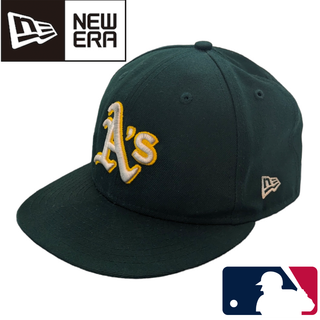 ニューエラー(NEW ERA)のNEW ERA グリーン MLB ATHLETICS キャップ(キャップ)