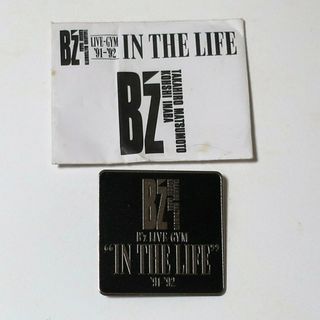 B'z - ピンバッジ B'z IN THE LIFE ピンバッチ ピンバッヂ グッズ