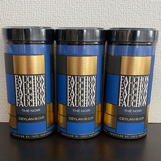 フォション(FAUCHON)の【フォション】紅茶　茶葉　セイロンB.O.P   120g 3缶セット(茶)