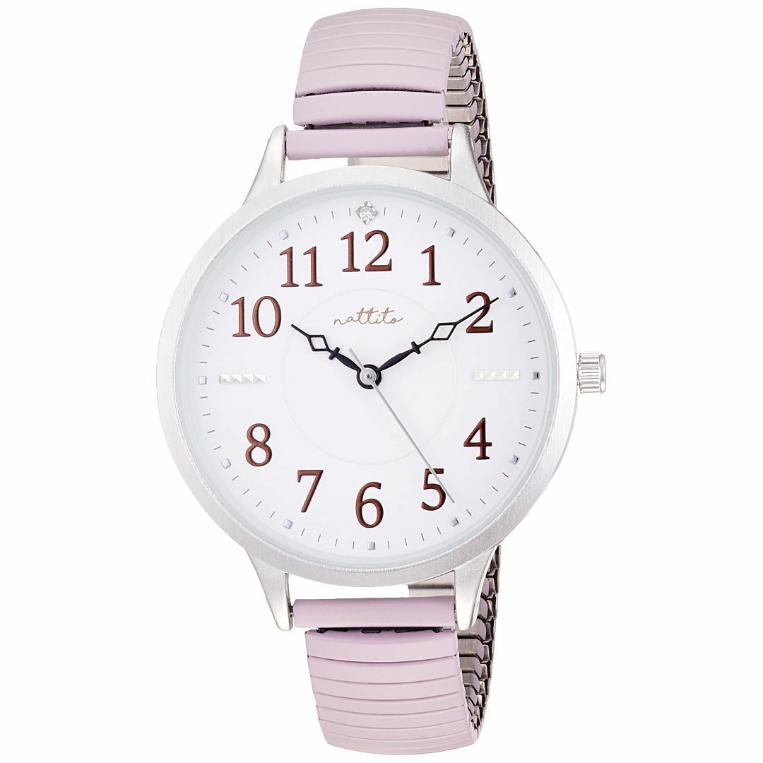 [フィールドワーク] 腕時計 アナログ リヘラ 薄型 ジャバラベルト ST274 レディースのファッション小物(腕時計)の商品写真