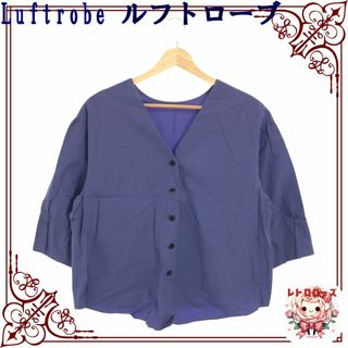 ルフトローブ(Luftrobe)のLuftrobe ルフトローブ トップス カットソー Vネック ボタン(カットソー(半袖/袖なし))