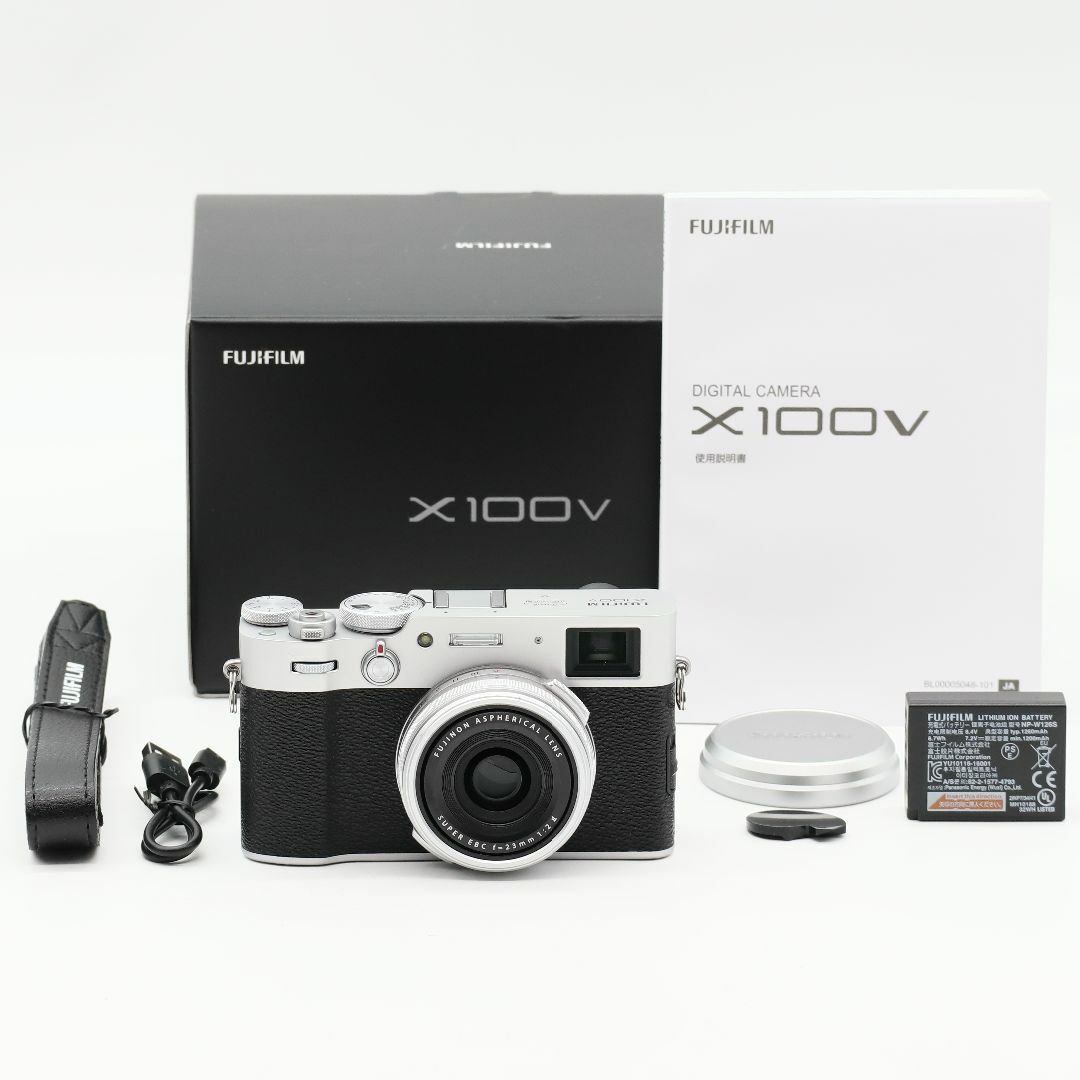 ★ショット数1500回以下の極上品★ フジフイルム X100V-S #3551 スマホ/家電/カメラのカメラ(コンパクトデジタルカメラ)の商品写真