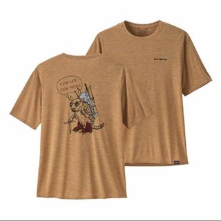 パタゴニア(patagonia)のPatagonia キャプリーン グラフィックシャツ FunHogs Sサイズ(Tシャツ/カットソー(半袖/袖なし))