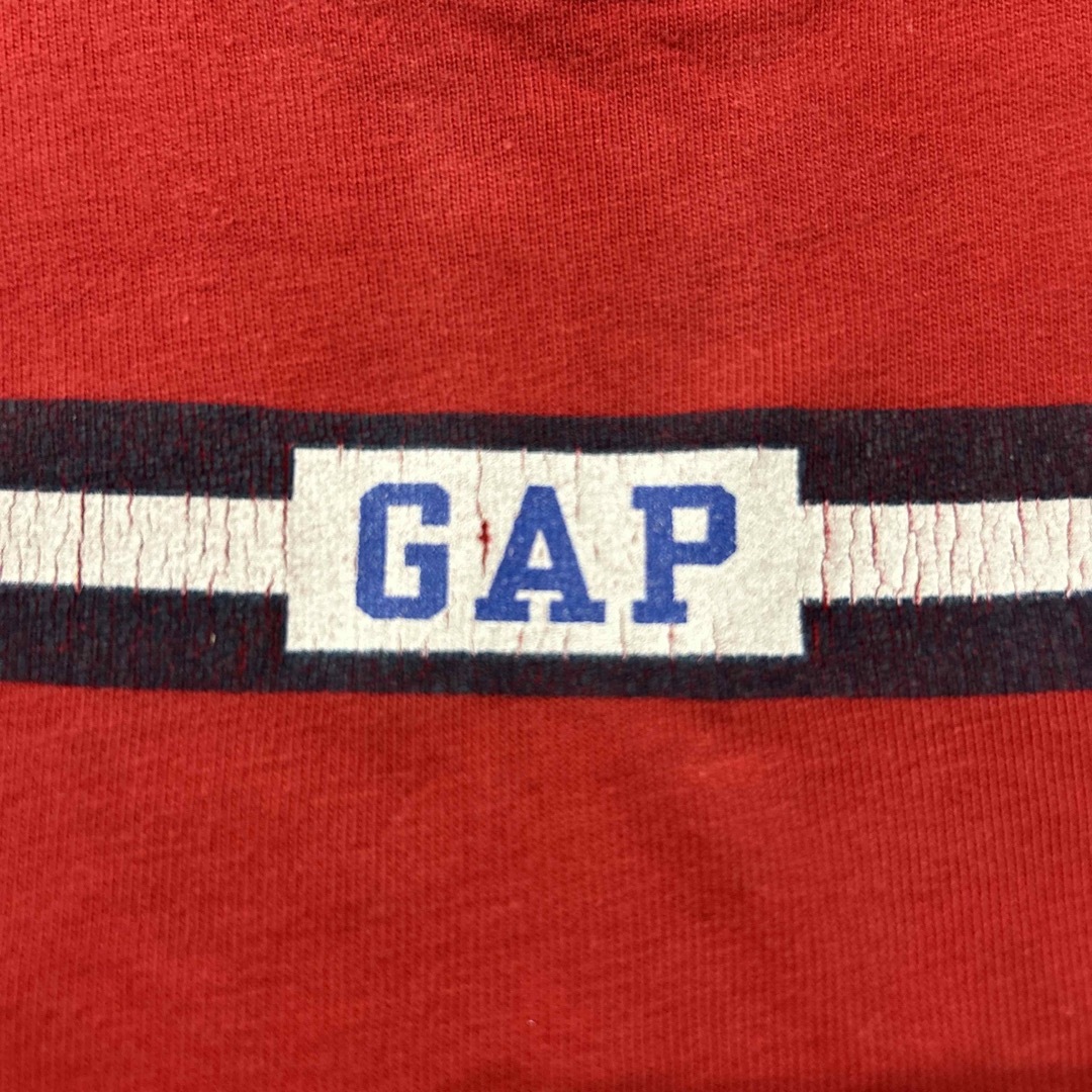 babyGAP(ベビーギャップ)の赤ちゃん　ベビー　子供服　ベビーギャップ　Gap 半袖　Tシャツ　赤　レッド　 キッズ/ベビー/マタニティのベビー服(~85cm)(Ｔシャツ)の商品写真