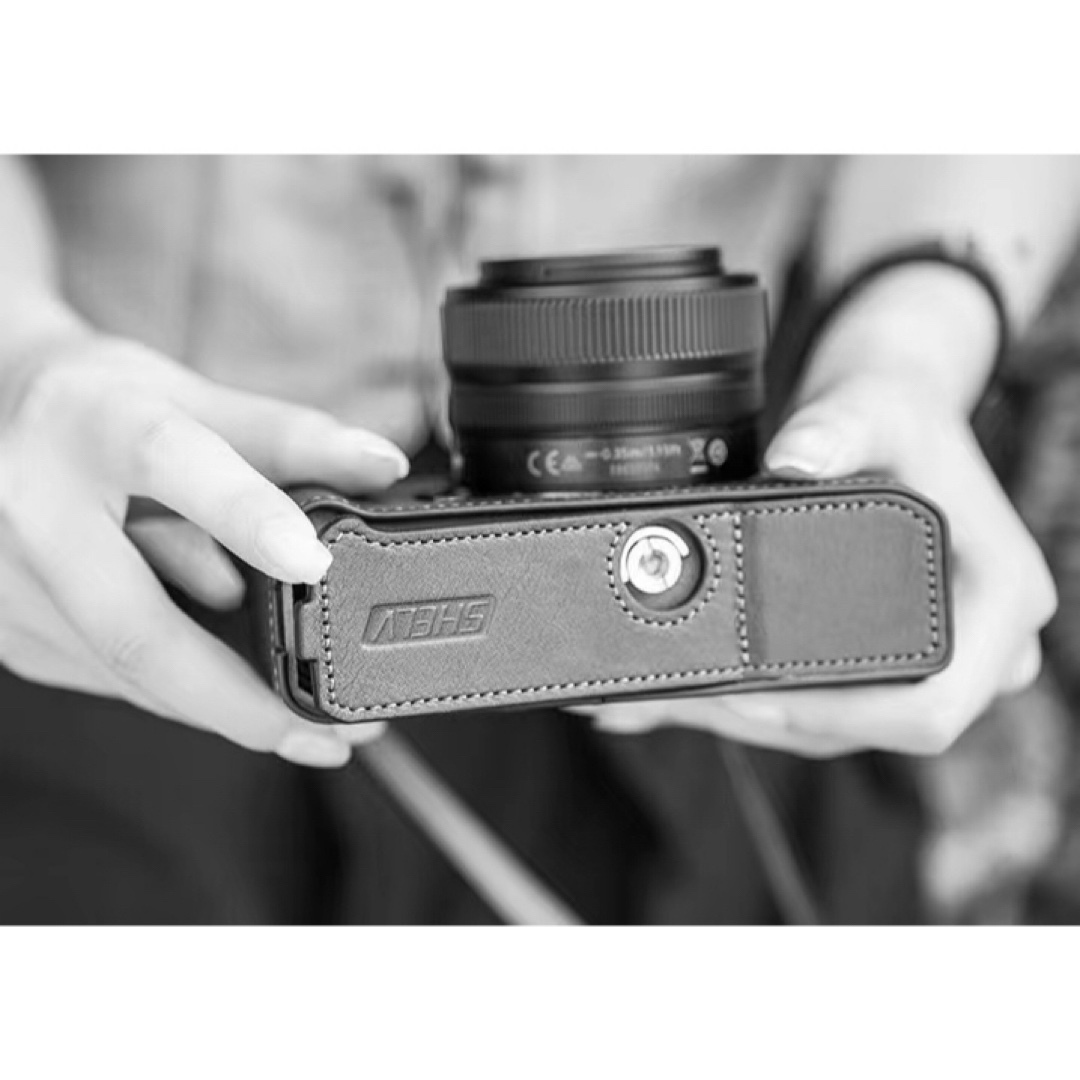新品 本革カメラケース nikon zf ZF用の通販 by yoshi's shop 新品 本革カメラケース nikon zf ZF用の通販 by yoshi's shop
