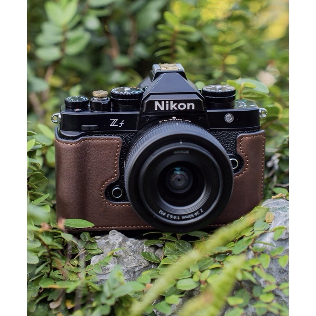 新品 本革カメラケース nikon zf ZF用の通販 by yoshi's shop 新品 本革カメラケース nikon zf ZF用の通販 by yoshi's shop