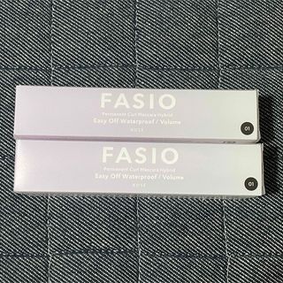 ファシオ(Fasio)のファシオ パーマネントカール マスカラ ハイブリッド ボリューム 01ブラック(マスカラ)