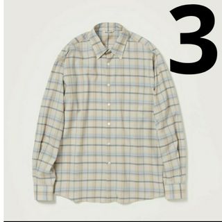 AURALEE - AURALEE24SS SUPER LIGHT WOOL CHECK SHIRT