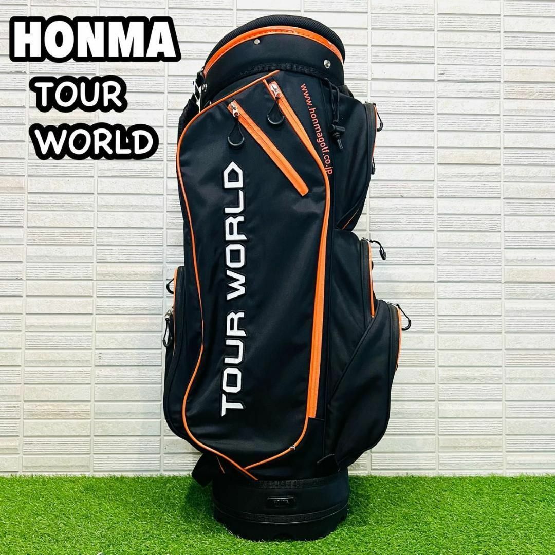 本間ゴルフ(ホンマゴルフ)のHONMA ホンマ ツアーワールド　TW キャディバッグ ゴルフバック スポーツ/アウトドアのゴルフ(バッグ)の商品写真