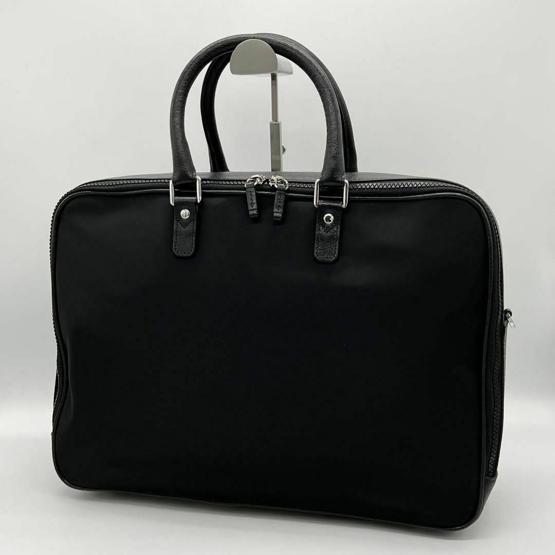 Furla(フルラ)の✨️極美品✨️FURLA ビジネスバッグ 2way ショルダーバッグ ブラック メンズのバッグ(ビジネスバッグ)の商品写真