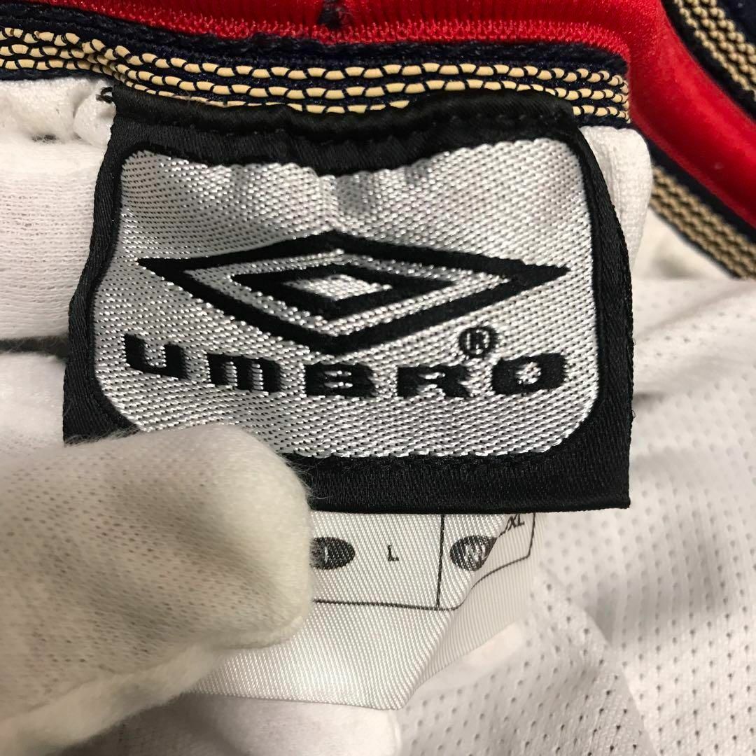 UMBRO(アンブロ)の90s 00s UMBRO イングランド代表 ゲームパンツ ショーツ y2k メンズのパンツ(ショートパンツ)の商品写真