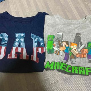 GAPkids 半袖Tシャツ マイクラコラボ 2枚セット