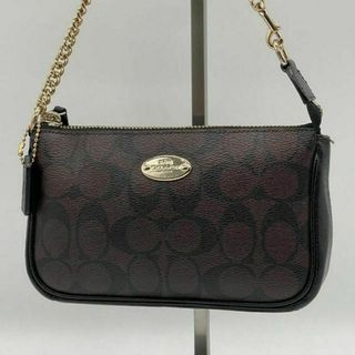 コーチ(COACH)の✨希少✨極美品✨COACH コーチ シグネチャー ハンドバッグ ミニバッグコーチ(ショルダーバッグ)