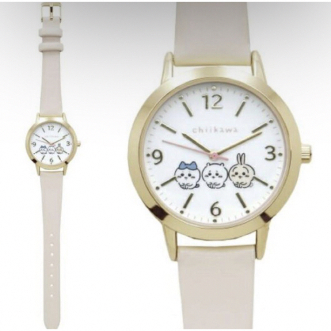 ちいかわ(チイカワ)のちいかわ腕時計 レザーウォッチ レディースのファッション小物(腕時計)の商品写真