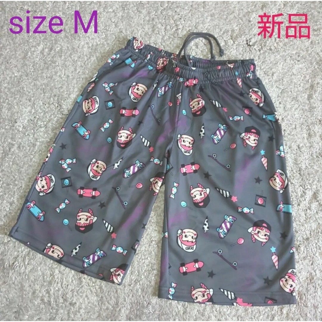 サンリオ(サンリオ)のペコちゃん＆ポコちゃん ハーフパンツ 男女兼用 Msize【新品】 エンタメ/ホビーのおもちゃ/ぬいぐるみ(キャラクターグッズ)の商品写真