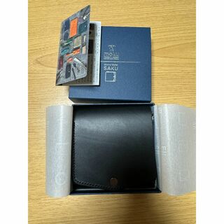 新品未使用 moku 小さく薄い財布Saku ver.3 ブッテーロレザー(折り財布)