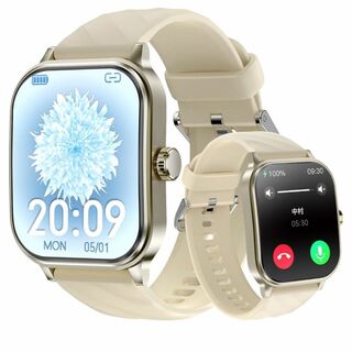スマートウォッチ 2.1インチ超大画面 【2024年新登場】通話機能 多機能(腕時計(デジタル))