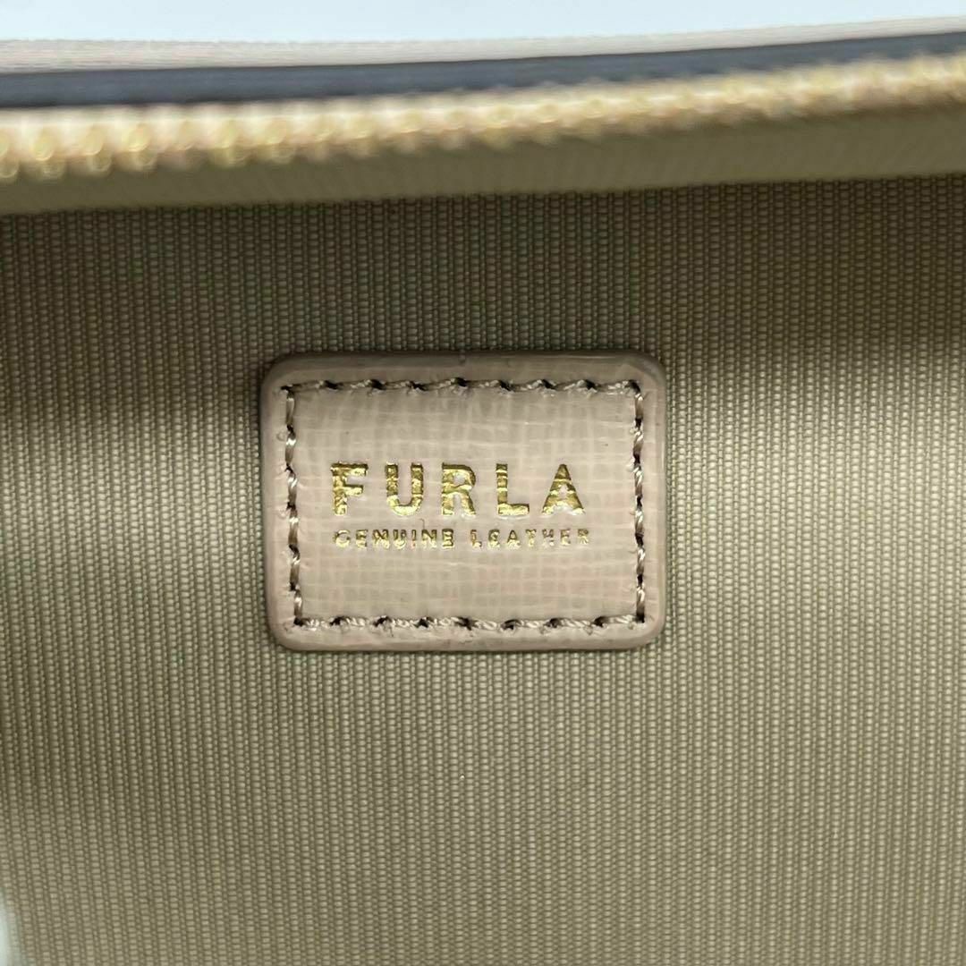 Furla(フルラ)の✨️美品✨️FURLA BABYLON ハンドバッグ ショルダーバッグ ベージュ レディースのバッグ(ハンドバッグ)の商品写真