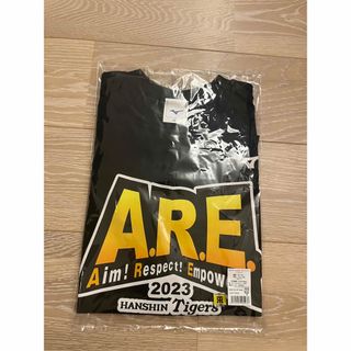 【新品未使用】阪神タイガース　2023  チームスローガン　ARE Tシャツ(Tシャツ/カットソー(半袖/袖なし))