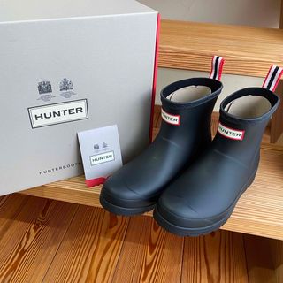 HUNTER - 23cm ハンター　プレイ　オリジナル　レディース レインブーツ 雨靴