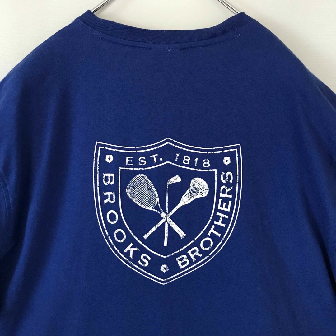 Brooks Brothers(ブルックスブラザース)のブルックスブラザーズ★ポケット付Tシャツ★RFロゴ刺繍★USAメンズXXL メンズのトップス(Tシャツ/カットソー(半袖/袖なし))の商品写真