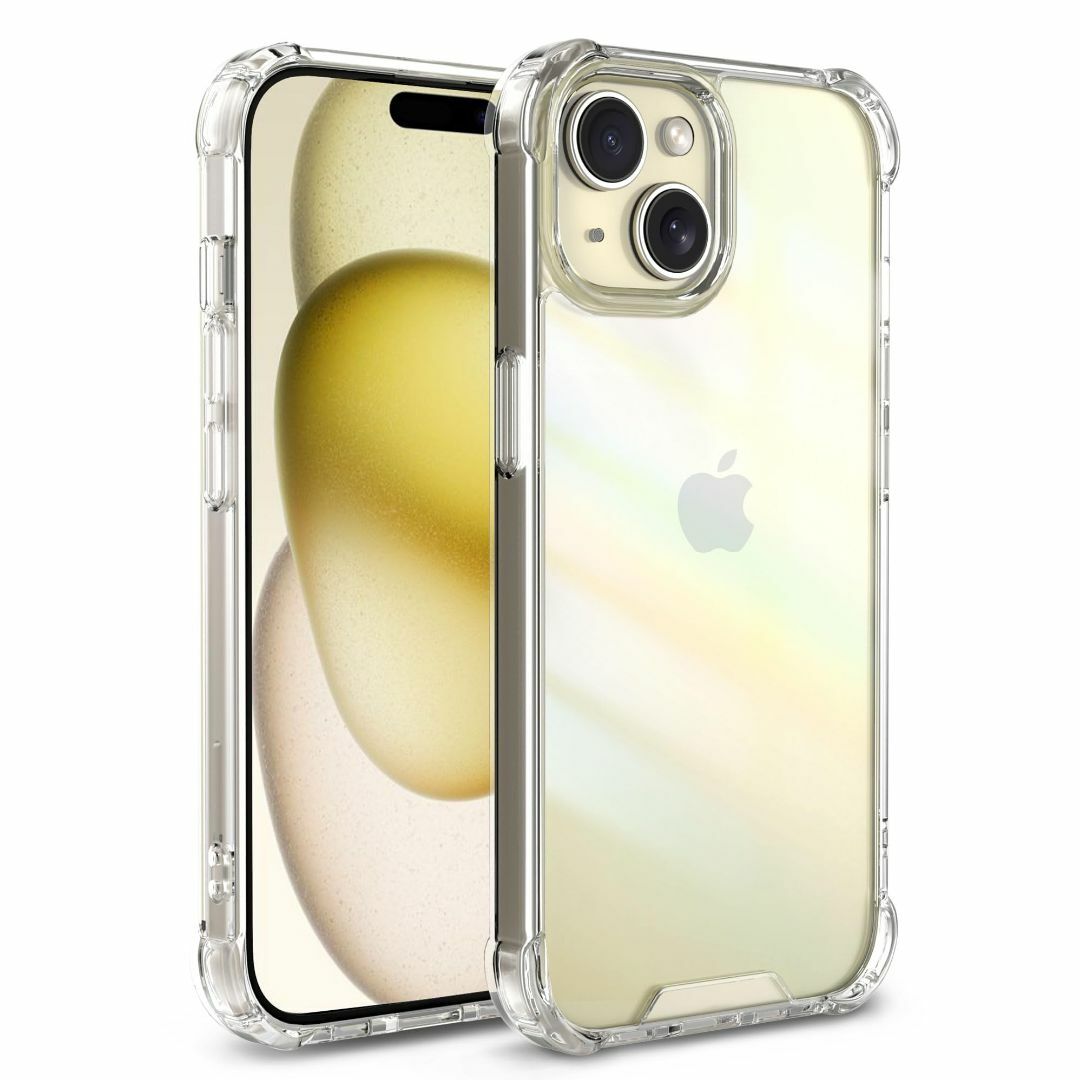 【色: クリア】iPhone 15 Plus 用ケース クリア 2023新型 i スマホ/家電/カメラのスマホアクセサリー(その他)の商品写真