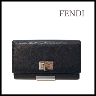 フェンディ(FENDI)の【美品】FENDI フェンディ  セレリア　ピーカブー　二つ折り長財布(財布)