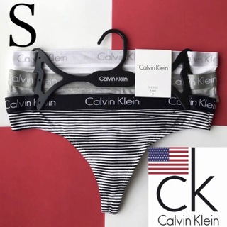カルバンクライン(Calvin Klein)のレア 新品 USA カルバンクライン calvin Tショーツ 3枚 S 下着(ショーツ)