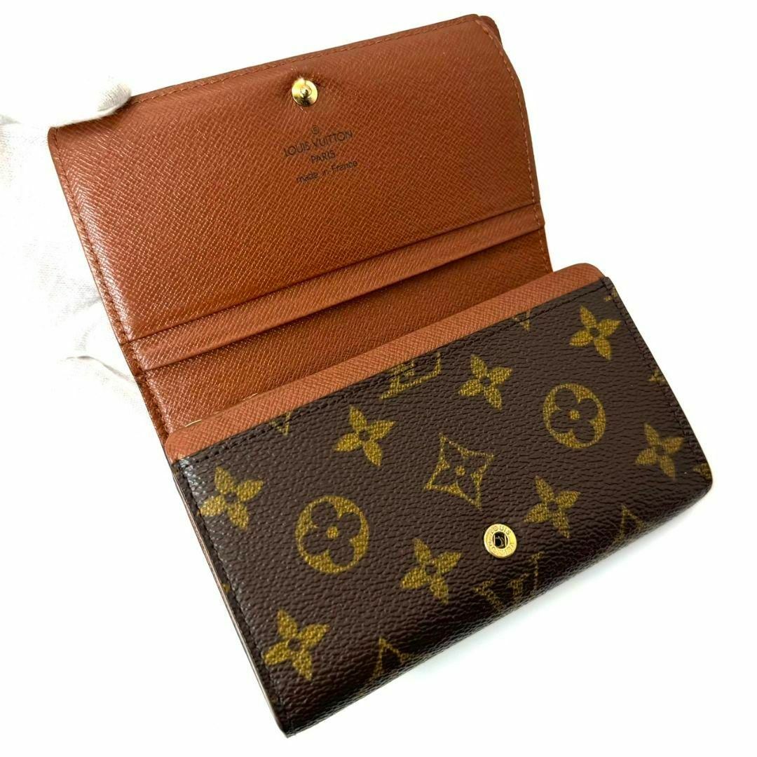 LOUIS VUITTON(ルイヴィトン)の超美品 ルイヴィトン モノグラム ポルトモネ ビエ トレゾール 折り財布 L字 レディースのファッション小物(財布)の商品写真