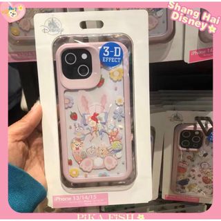 ディズニー(Disney)の【上海】ダッフィーフレンズ　イースター　iPhone13/14/15ケース(iPhoneケース)