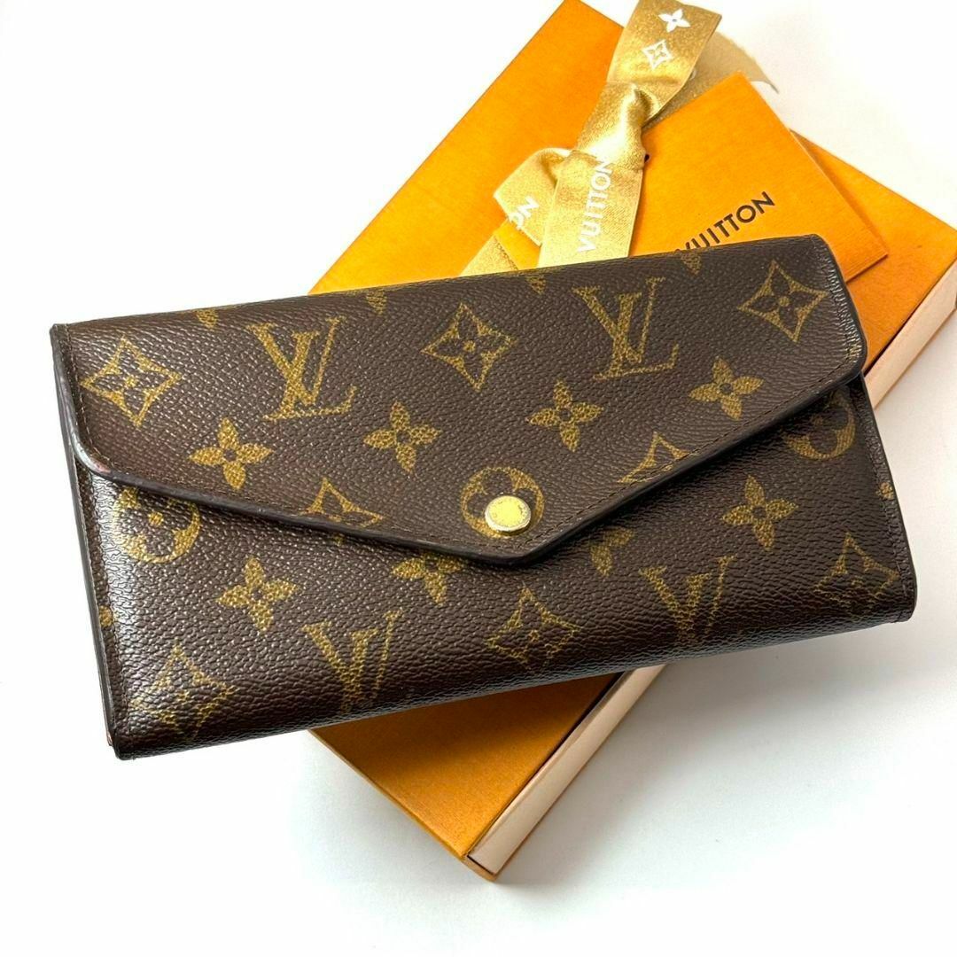 LOUIS VUITTON(ルイヴィトン)の超美品 新型 ルイヴィトン モノグラム ポルトフォイユ サラ 長財布 現行モデル レディースのファッション小物(財布)の商品写真