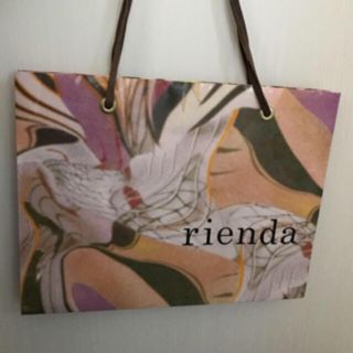 リエンダ(rienda)のrienda❤ショ袋(ショップ袋)