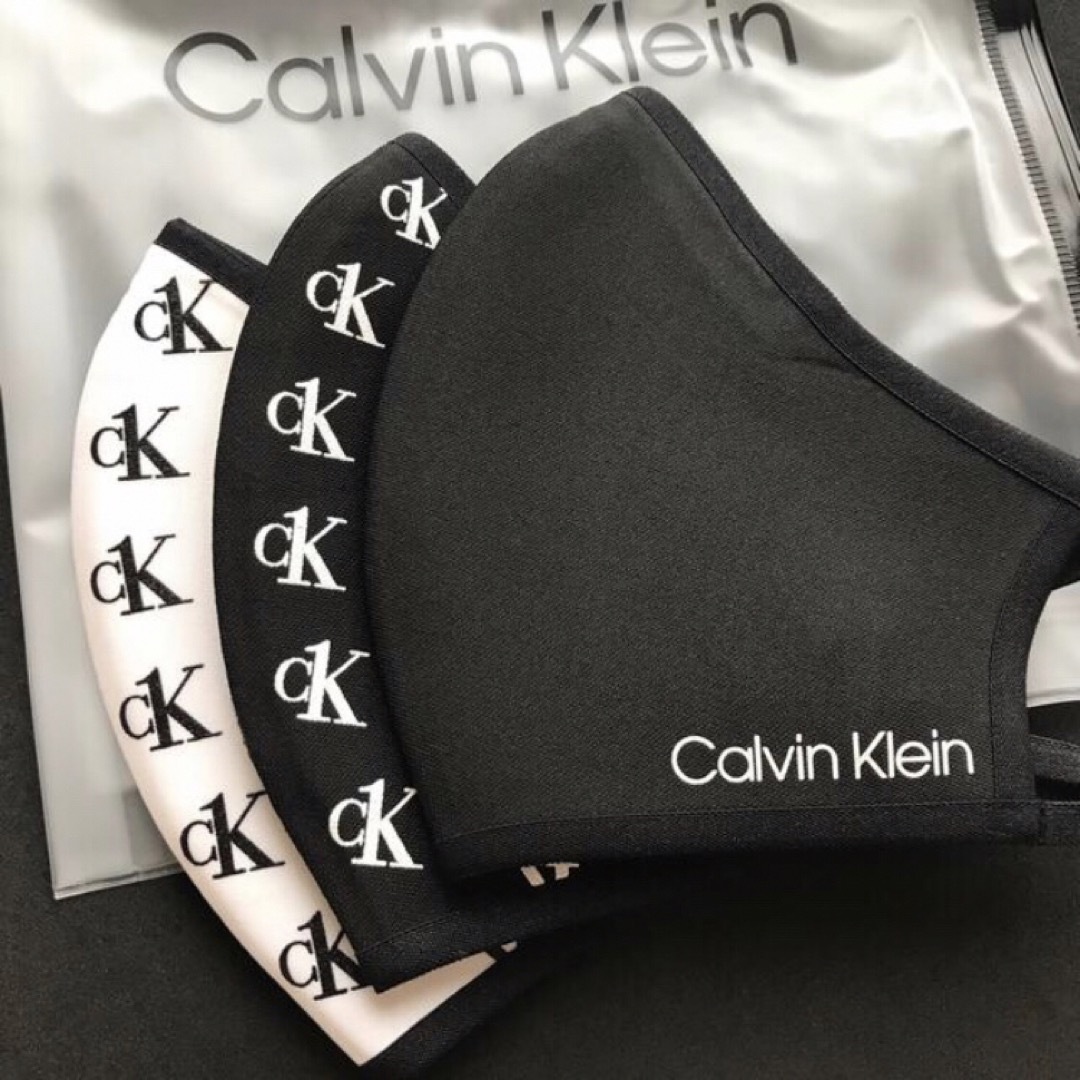 Calvin Klein(カルバンクライン)の極レア ck USA カルバンクライン フェイス マスク 3枚 完売品 下着 メンズのファッション小物(その他)の商品写真